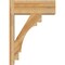 Ekena Millwork Merced Block Rough Sawn Outlooker, Western Red Cedar, 8"W x 20"D x 28"H OUT08X20X28MRC05RWR - alternate 3